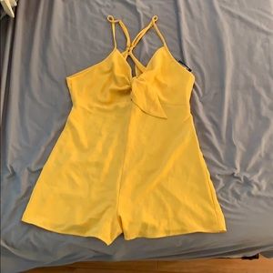 Mustard yellow romper